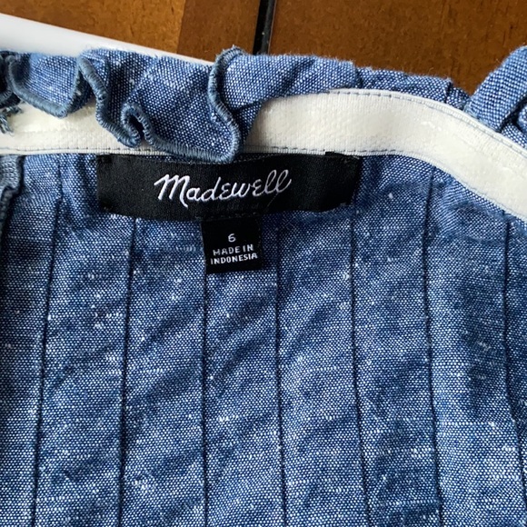 Madewell Chambray Dress - Picture 3 of 4